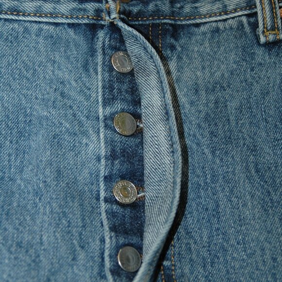 Levi's 501 Jeans Men's 38x32 Straight Red Tag Denim - Picture 5 of 11